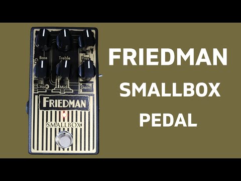Friedman Small Box Overdrive Pedal image 5