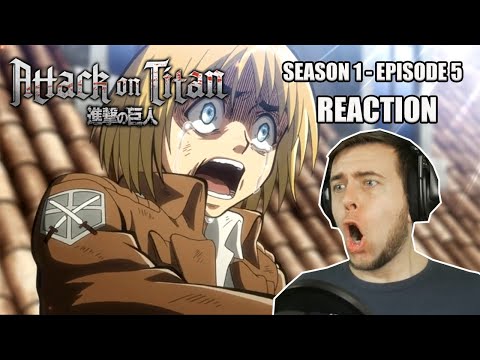 Rich Reaction - Attack On Titan Season 1 Episode 5 - Bending the Laws of Anime!