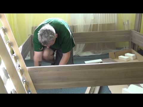 Мебель: как собрать кровать IKEA NYVOLL