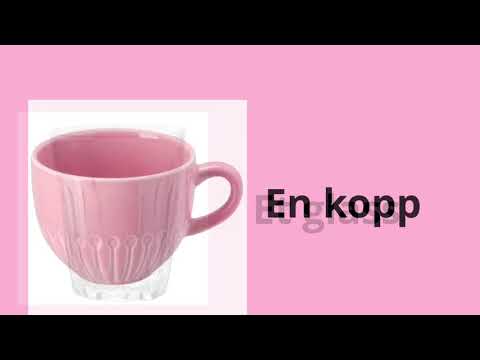 Lær nye ord - på kjøkkenet