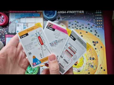 2. High Frontier 4 All - társasjáték Race to Mars végigjátszás 1. - vrnk