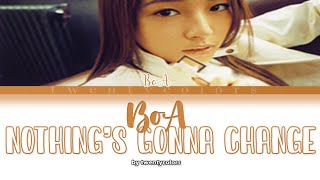 Download lagu BoA (ボア) - Nothing's Gonna Change (Color Coded Lyrics Kan/Rom/Eng) mp3