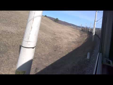 Călătorie cu trenul IR 1646 Târgu Mureș București Nord fragment în zona Voșlăbeni data: 02.04.2016.