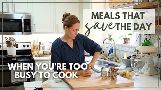 One-Pot Dinners I Make For The Busiest Days | quick and comforting