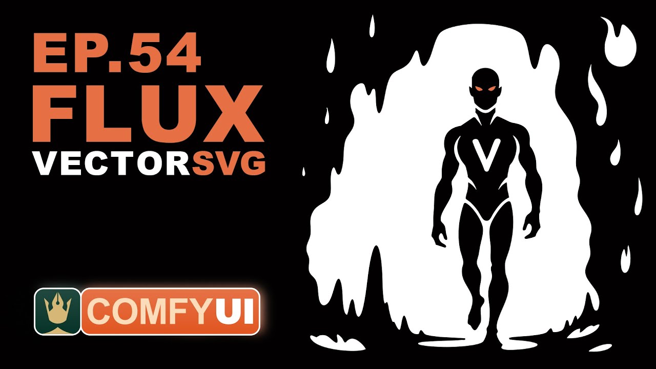 Ep54 - Create Vector SVG Designs with Flux Dev & Kontext