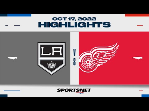 NHL Highlights | Kings vs. Red Wings - October 17, 2022