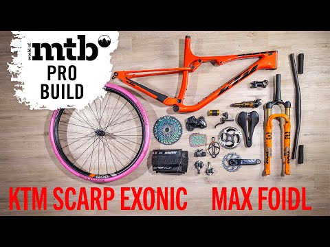 KTM Scarp Exonic I Carbon Cross Country Pro Bike Build I Max Foidl KTM Factory MTB Team 29" Racebike