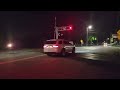 Nighttime Kansas City Southern Leads S59022 Through Aberdeen MD