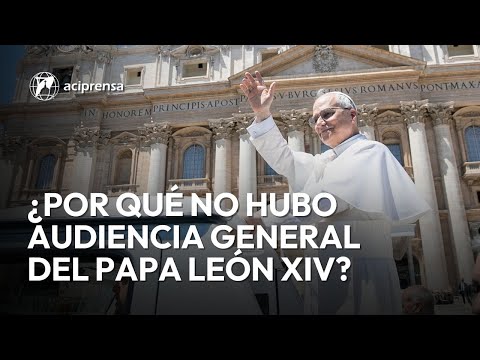 ¿Por qué no hubo audiencia general del Papa León XIV?