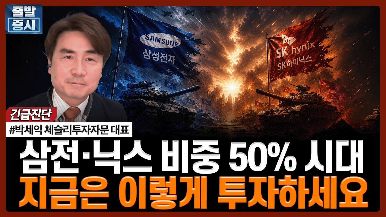 삼전·닉스 비중 50% 시대…지금은 이렇게 투자하세요 | 박세익 체슬리투자자문 대표