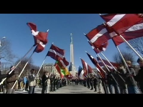 Latvia: Waffen SS veterans' commemorative march in Riga