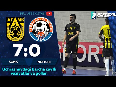 Futzal Oliy liga, 1-tur AGMK — NEFTCHI 7:0