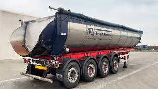 Polprikolica prekucnik Kel-Berg Asphalt tipper trailer / Asphalt-Kippanhänger naprodaj - Slika 4 | Autoline SI Polprikolica prekucnik Kel-Berg Asphalt tipper trailer / Asphalt-Kippanhänger | Slika 4 - Autoline