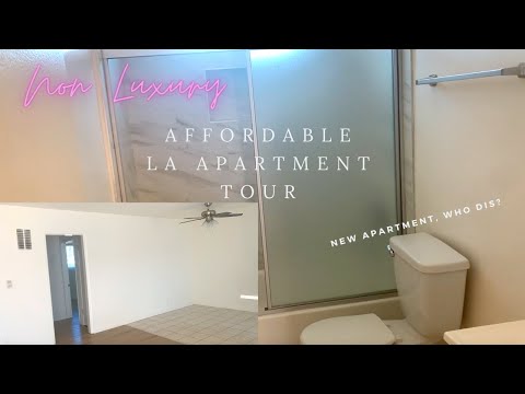 AFFORDABLE "NON LUXURY" LA 2 BEDROOM EMPTY APARTMENT TOUR