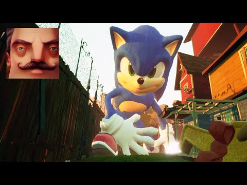 Hello Neighbor - Big Sonic the Hedgehog ACT 2 Gameplay Walkthrough Part 16