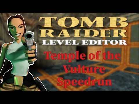 Tomb Raider (1996) Custom Level Speedrun - Temple of the Vulture [0:15]