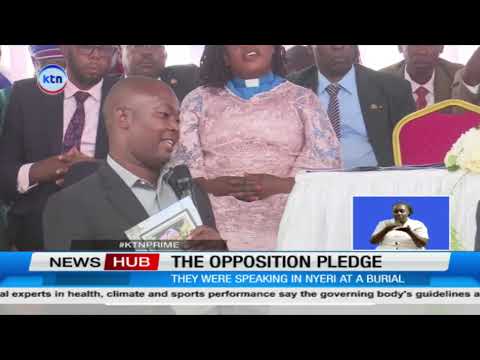 Opposition leaders vow unity ahead of 2027 general election