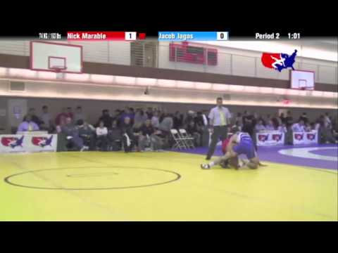 FS 74 KG - R16 - Nick Marable (Sunkist) vs. Jacob Jagas (CAN)