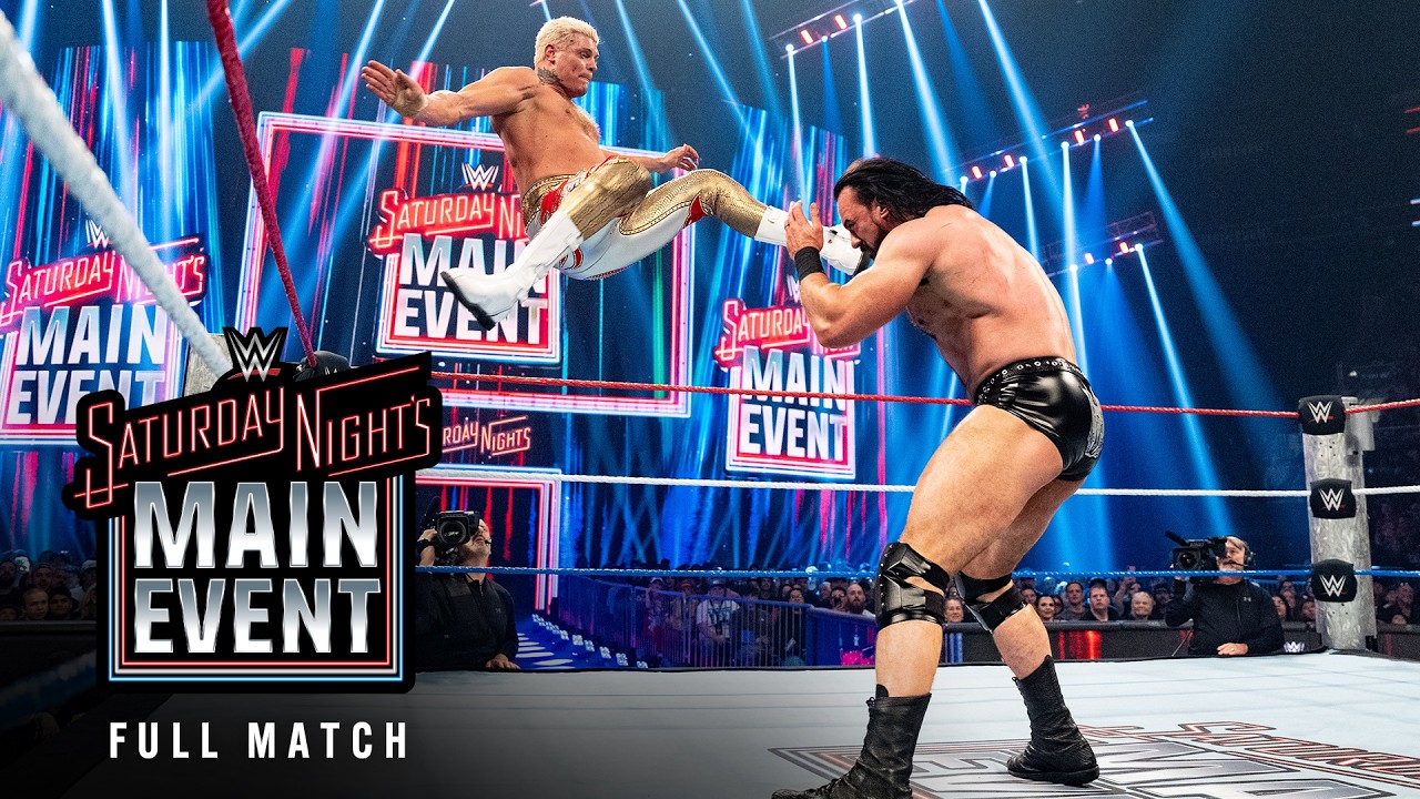 FULL MATCH: Cody Rhodes vs. Drew McIntyre | Undisputed WWE Title Match: Saturday Night’s Main Event