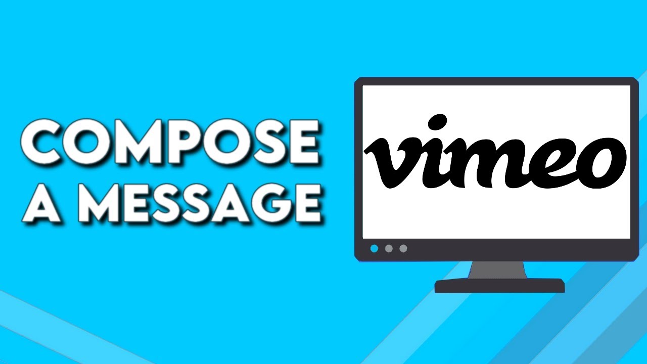 How To Compose a Message on Vimeo PC