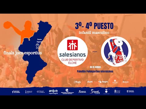 📺🏆 FINALS JOCS ESPORTIUS - IM 3/4| C.D Salesianos Elche 🆚Fundacion Agustinos Alicante