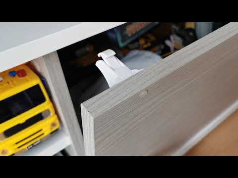 How to unlock magnetic children's lock without a magnet