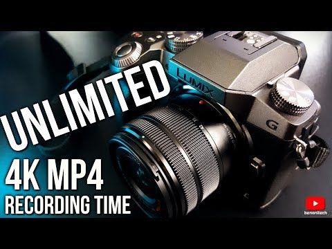 Panasonic Lumix G7 | NO 4K (MP4) VIDEO RECORDING TIME LIMIT 📷