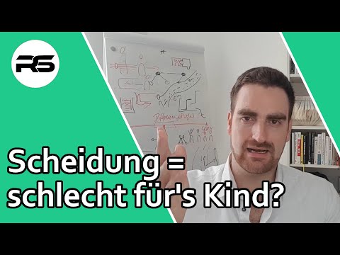 Ist eine Scheidung der Eltern schlecht für die Psyche des Kindes?