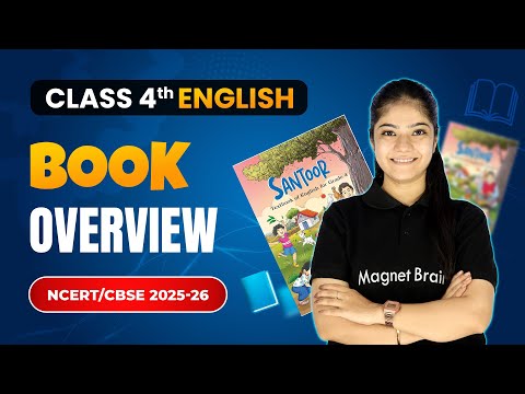 Class 4th English Santoor Book Overview NCERT CBSE 2025 26