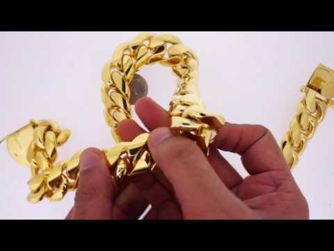 Miami Cuban Link Chain Necklace 24mm 