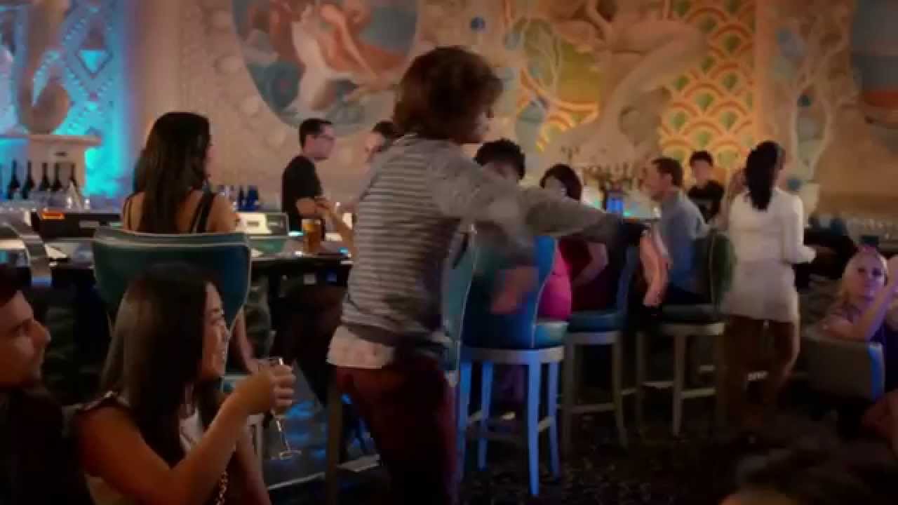 Step Up All In Moose in bar dance