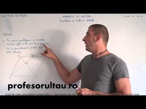 44   Vectori in plan   operatii cu vector   inmultirea cu scalari a vectorilor   partea 4