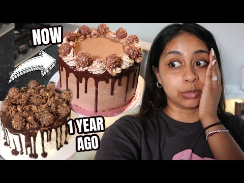 I TRIED MAKING MY BROTHER'S BIRTHDAY CAKE!