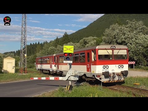 Železničné priecestie Kraľovany/Párnica (SK) - 6.7.2019 / Železniční přejezd / Railroad crossing