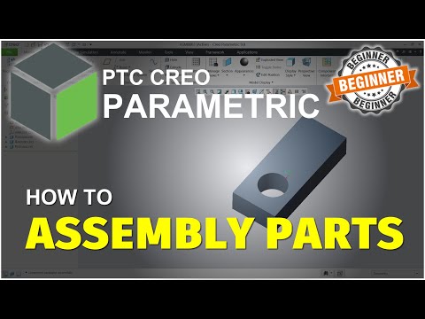 Creo How To Assembly Parts Tutorial