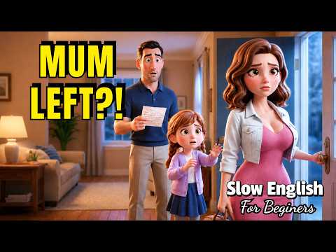 Why Is Mom Leaving? | Easy English Listening Practice (A2 Level)