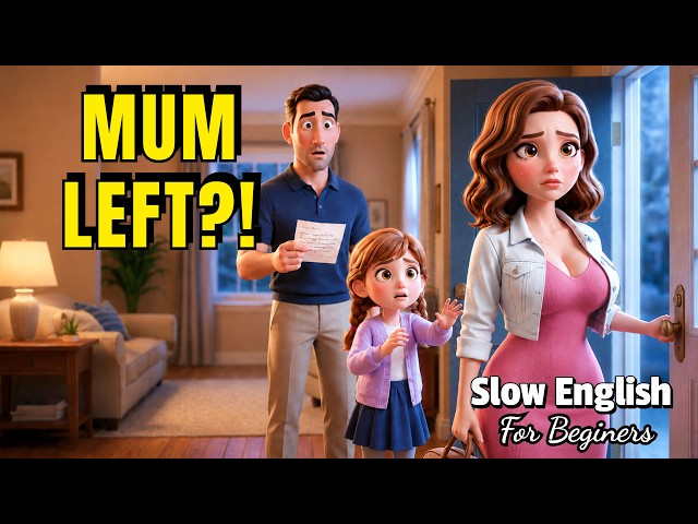 Why Is Mom Leaving? | Easy English Listening Practice (A2 Level) SDDEFAULT Thumbnail