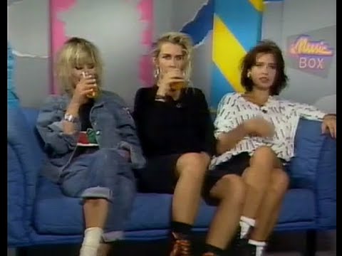 Bananarama - Interview In 1986 (Music Box) Video From VHS Rewinds