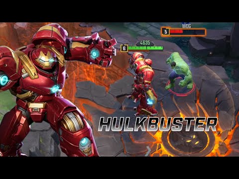 MARVEL Super War: Hulkbuster (Tank) Gameplay