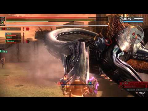God Eater Resurrection Rank 11 Story Mission 89 Red Tape Playthrough