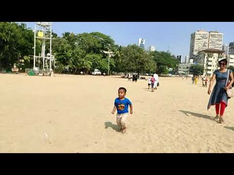 Girgaon Beach Rudra Running caught a piegion