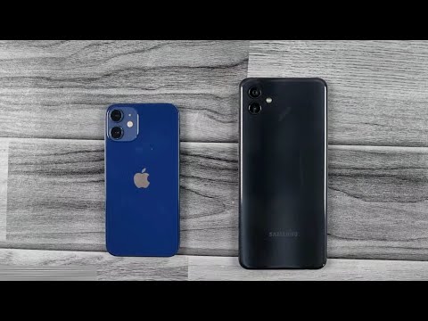 iPhone 12 Mini Vs Samsung A04 | SPEED TEST