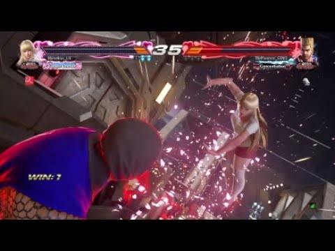 TEKKEN 7 ONLINE : LILI - Funny moments + Slow Motion