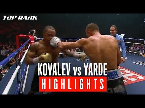 Kovalev vs Yarde: Highlights from Kovalev's KO Win