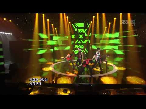 110731 SBS popular song MB Black Mona Lisa.