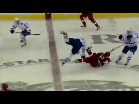 Dion Phaneuf's Crazy Hit