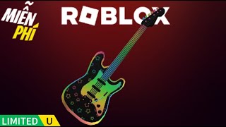 [CODE] Cách Lấy FREE ITEM UGC LIMITED Guitar Của Catalog !! #29