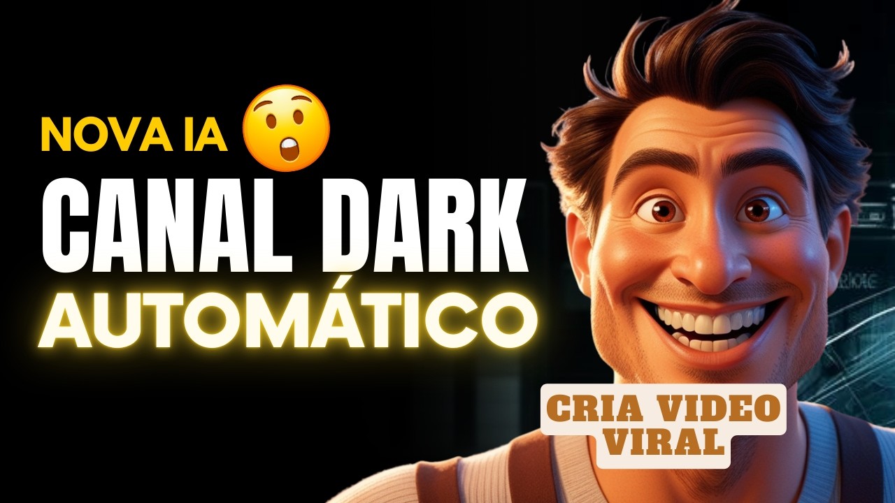 NOVA IA para CRIAR e MONETIZAR CANAL DARK (GRÁTIS)
