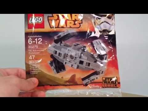 LEGO 30275 TIE Advanced Prototype Polybag Review!