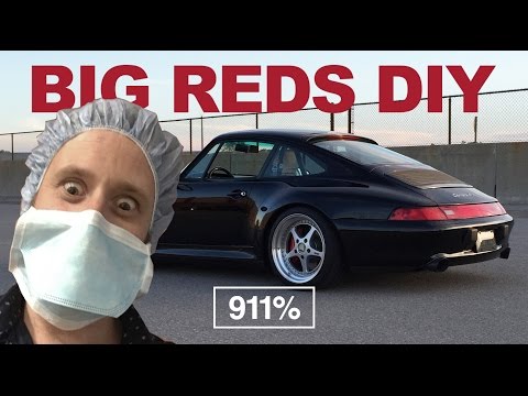 Porsche 993 Big Red Brake DIY Part 1/3 | DIY004